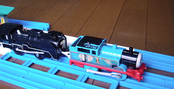 プラレールD51の改造 機関車に連結器