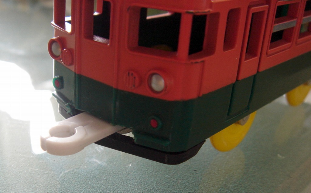 プラレール 165系東海型急行電車の改造(最後尾を連結仕様に)