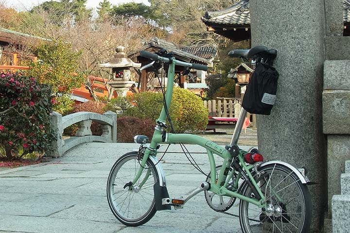 ブロンプトン ポタリング 京都 神泉苑